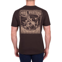 Pure Western Mens Rodeo Short Sleeve Tee