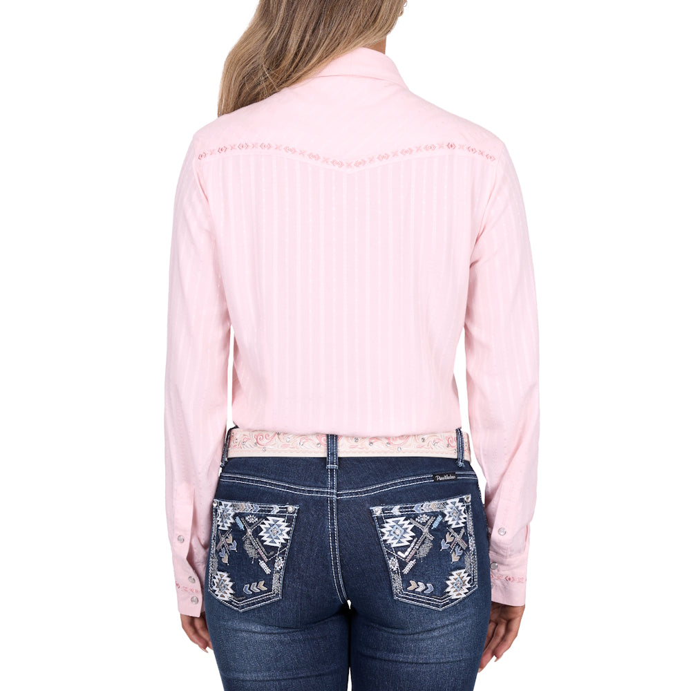 Pure Western Womens Evelyn Long Sleeve Shirt