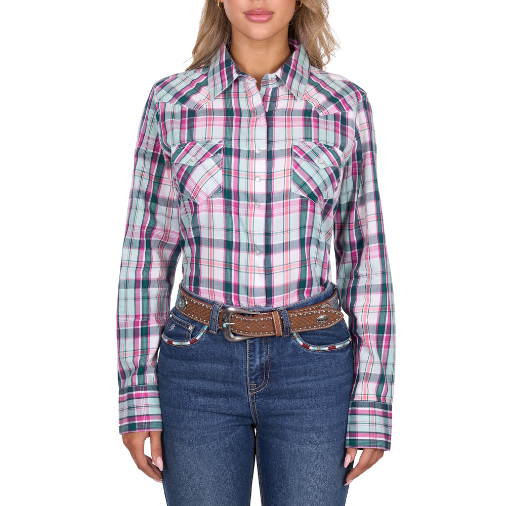 Pure Western Womens Nicola Long Sleeve Shirt