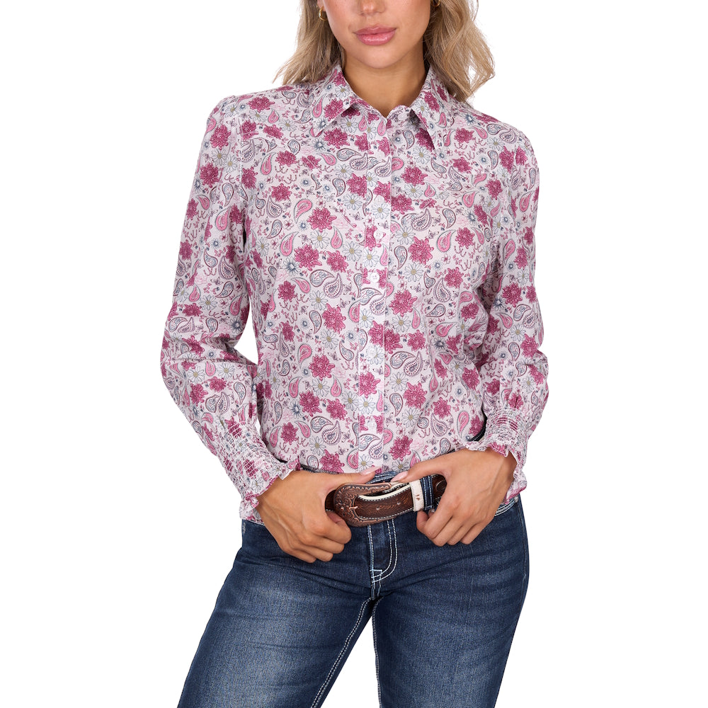 Pure Western Womens Marsha Long Sleeve Shirt