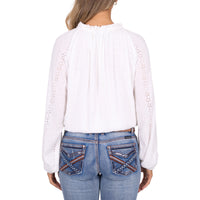 Pure Western Womens Pepper Long Sleeve Blouse