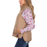 Pure Western Womens Sherri Reversible Vest
