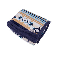 Pure Western Aztec Print Snuggle Rug