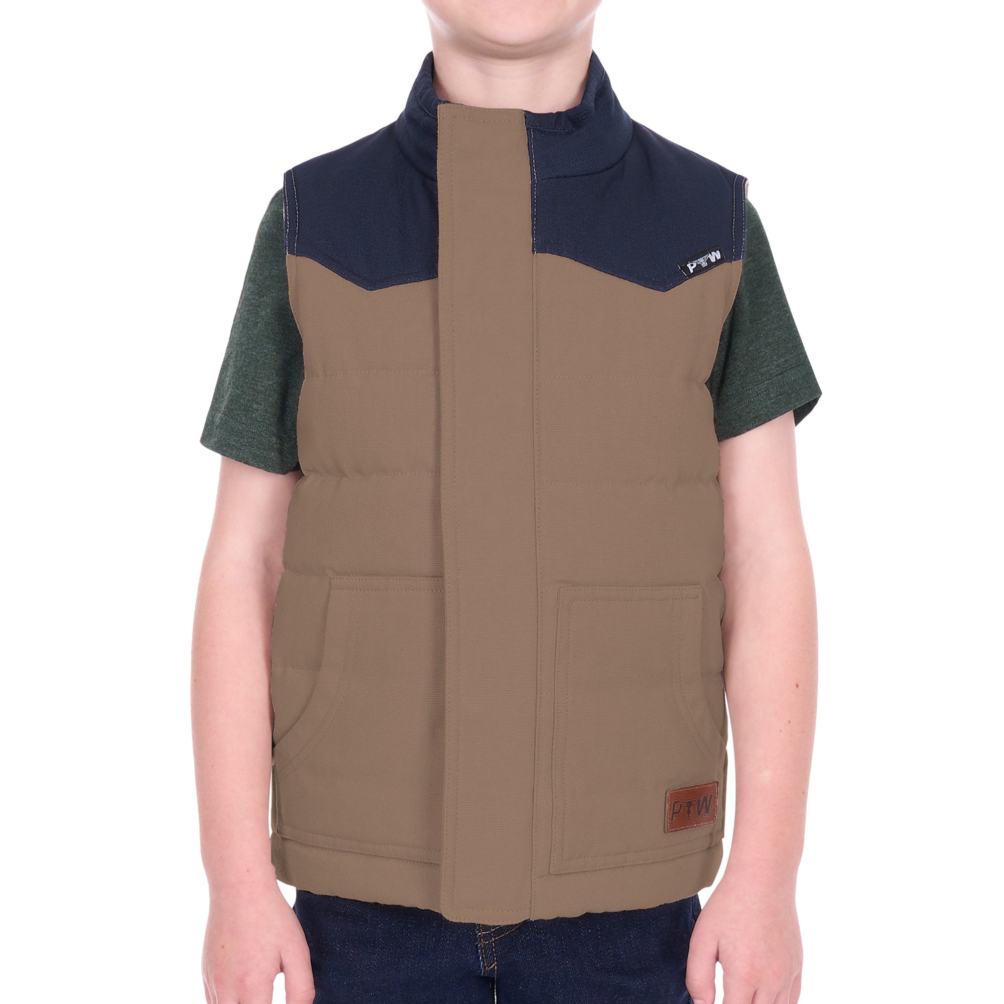 Pure Western Boys Jamie Reversible Vest
