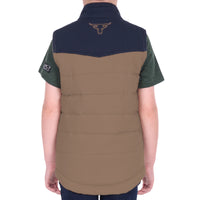 Pure Western Boys Jamie Reversible Vest