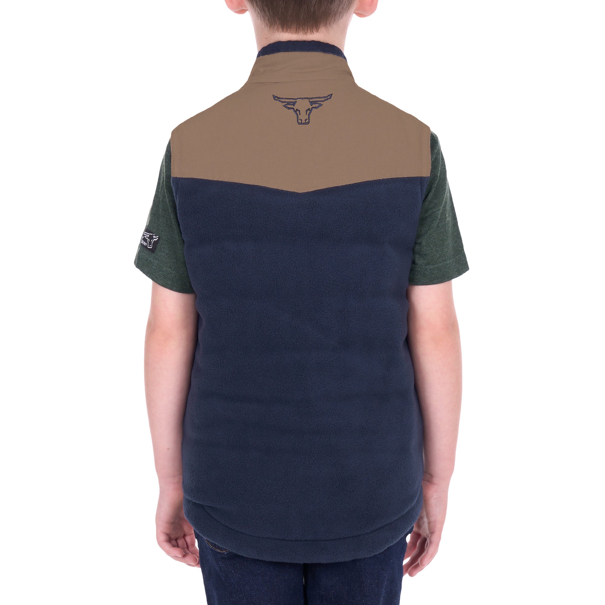 Pure Western Boys Jamie Reversible Vest