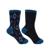 Pure Western Adult Crew Socks Twin Pack