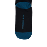 Pure Western Adult Crew Socks Twin Pack