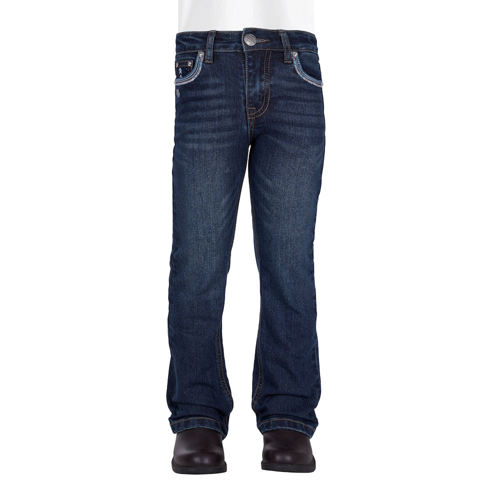 Pure Western Girls Pat Boot Cut Jeans