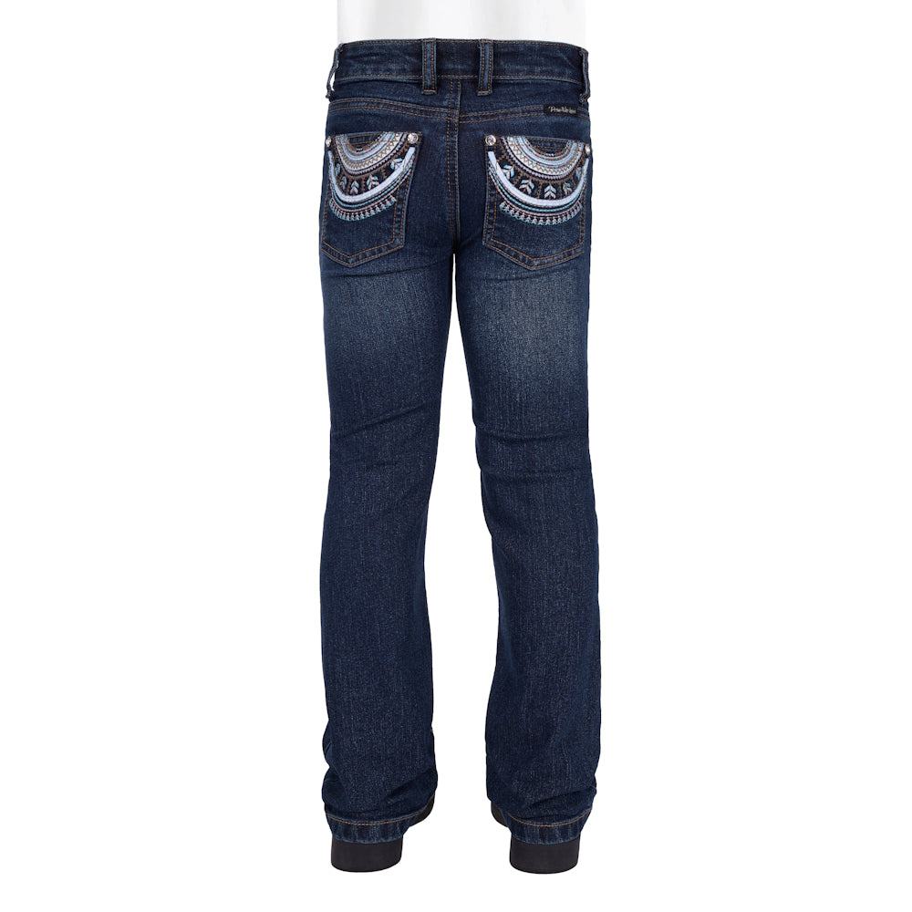Pure Western Girls Pat Boot Cut Jeans