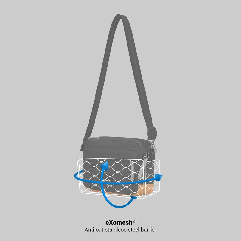 Pacsafe GO Crossbody (Jet Black)