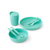 Sea To Summit Passage 7 Piece Dinnerware Set Aqua Sea