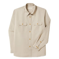 R.M.Williams Mens Field Twill Shirt (Putty)