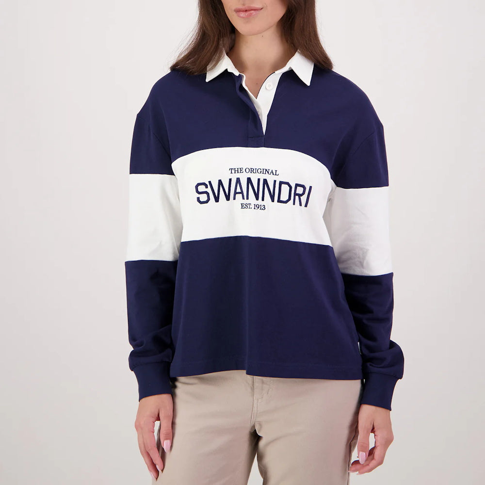 Swanndri Womens Kimbell Panelled Rugby