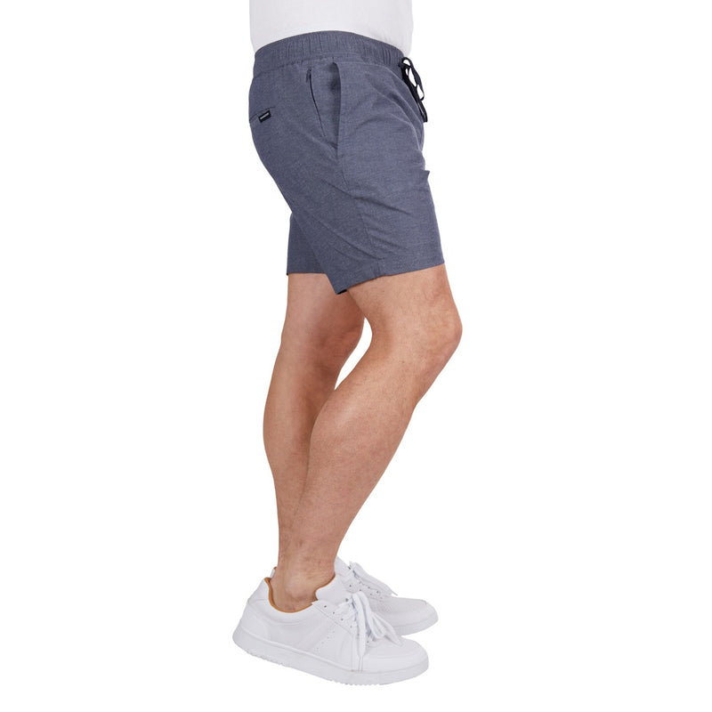 Side of Thomas Cook Mens Davis Shorts in Blue