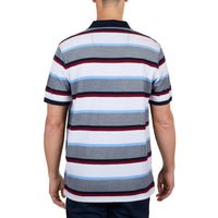 Back of Thomas Cook Mens Will Short Sleeve Polo