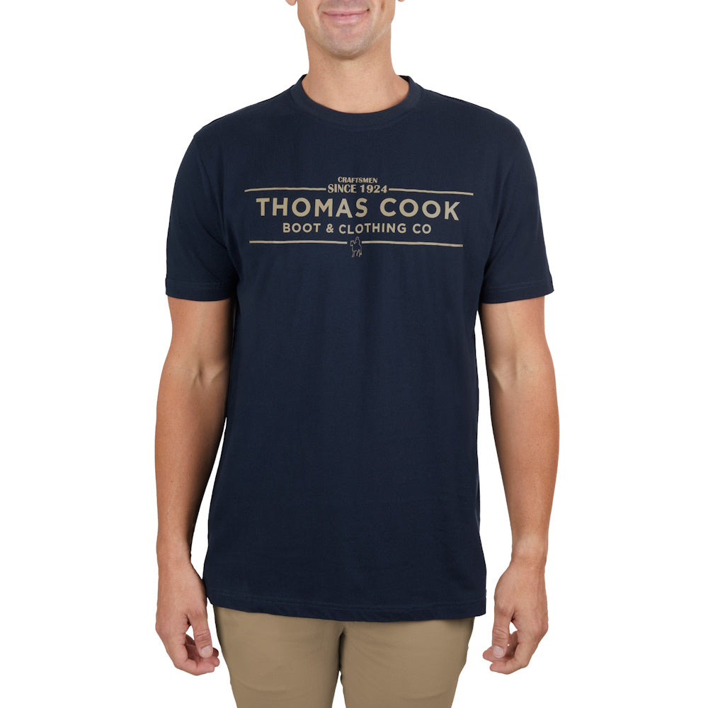 Front of Thomas Cook Mens Tyler Short Sleeve Tee