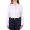 Front of White Thomas Cook Women's Kelsey Long Sleeve Shirt