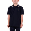 Front of Thomas Cook Boys Logan Short Sleeve Polo