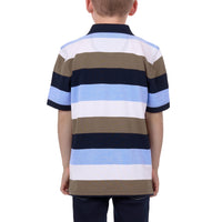 Back of Thomas Cook Boys Jay 1 Pocket Short Sleeve Polo