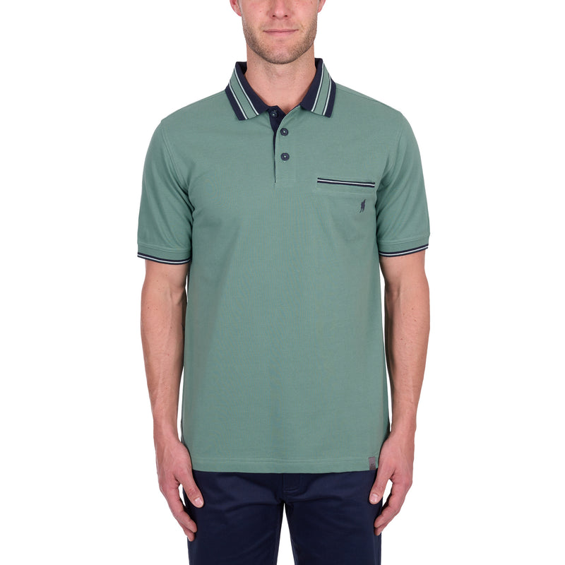 Thomas Cook Mens Ben Tailored Short Sleeve Polo