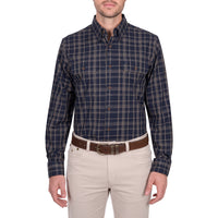 Thomas Cook Mens Adam Check 2 Pocket Long Sleeve Shirt