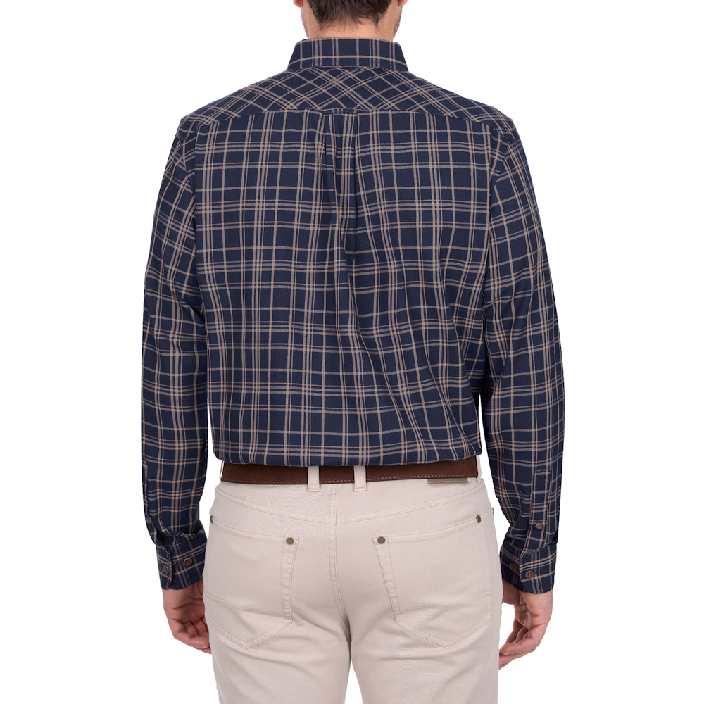 Thomas Cook Mens Adam Check 2 Pocket Long Sleeve Shirt
