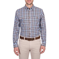 Thomas Cook Mens Jonathan Check 2 Pocket Long Sleeve Shirt