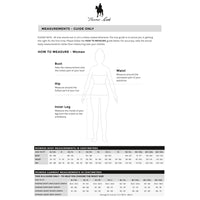 Thomas Cook Women's Size Guide Chart
