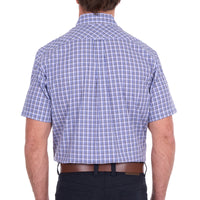 Thomas Cook Mens Wentworth Check 2 Pocket Short Sleeve Shirt
