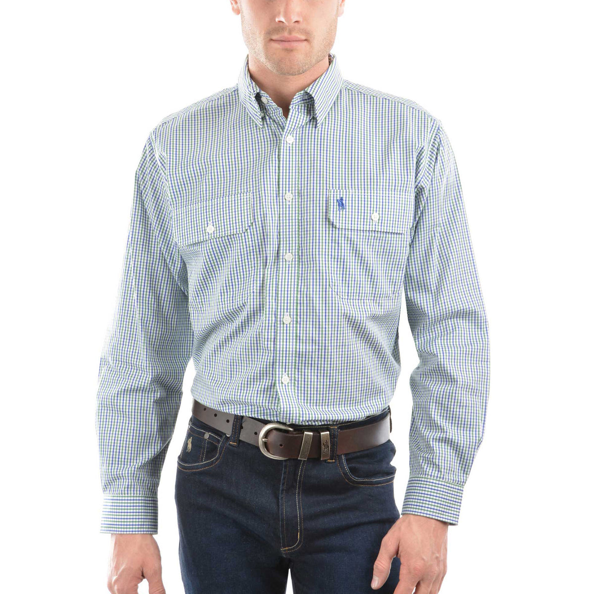 Thomas Cook Mens Wentworth 2 Pocket Long Sleeve Shirt