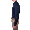 Side of Navy Thomas Cook Men's Callum Tailored Long Sleeve Shirt