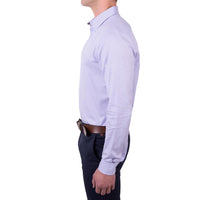 Side of purple Thomas Cook Mens Callum Tailored Long Sleeve Shirt