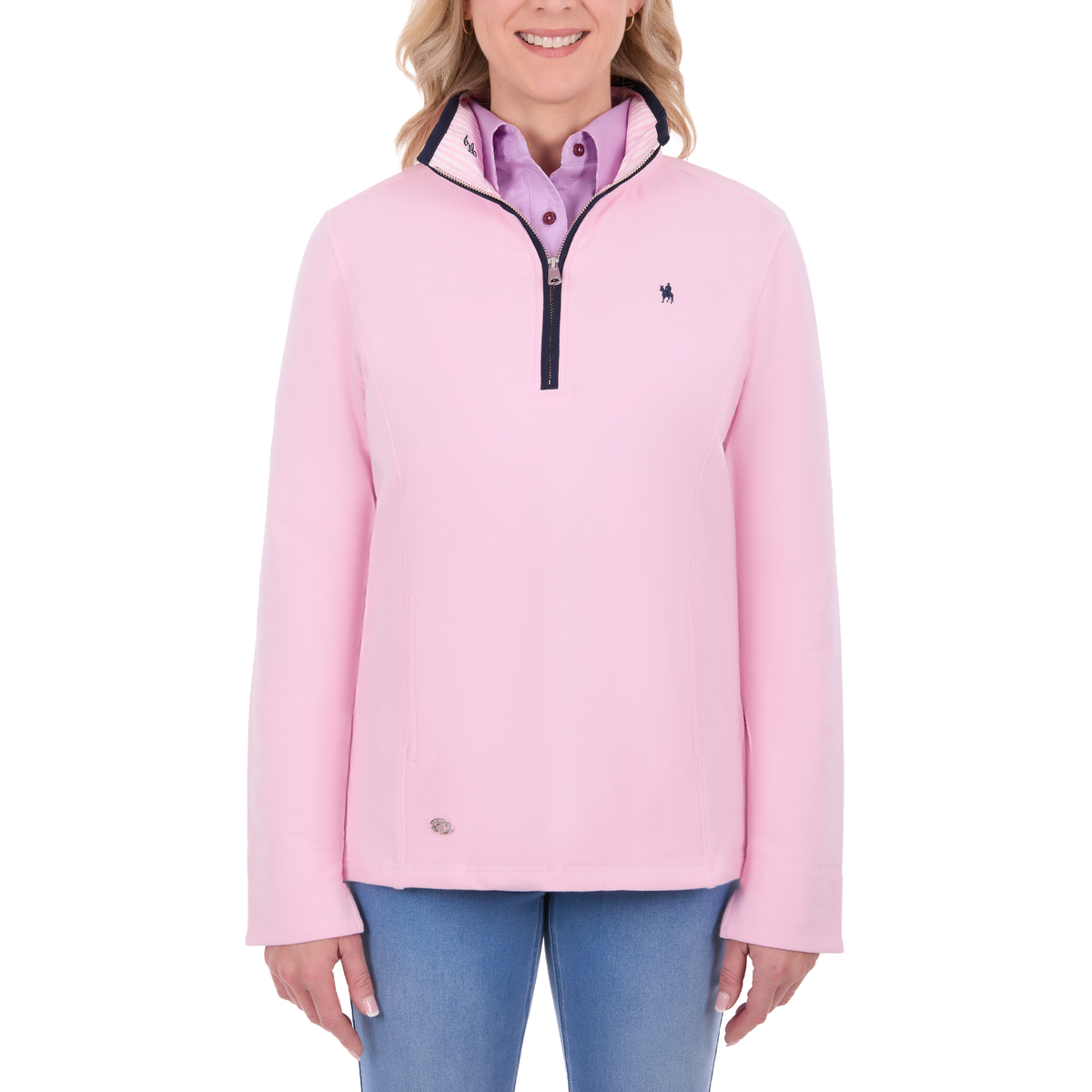 Thomas Cook Womens Charlie Classic 1/4 Zip Neck Rugby