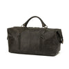 Tosca Vegan Leather Duffle Bag in Ash Black