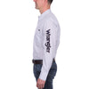 Wrangler® Mens Brent Print Logo Western Long Sleeve Shirt