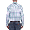 Wrangler® Mens Jacob Check Western Long Sleeve Shirt