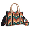 Multi patterned Wrangler Nevada handbag