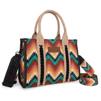 Multi patterned Wrangler Nevada handbag