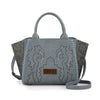 Blue Wrangler Embroidered Tote Bag