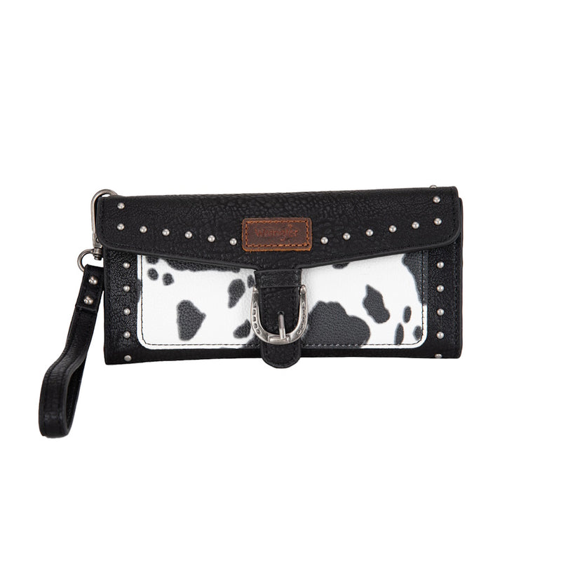 Wrangler® Cow Print Wallet