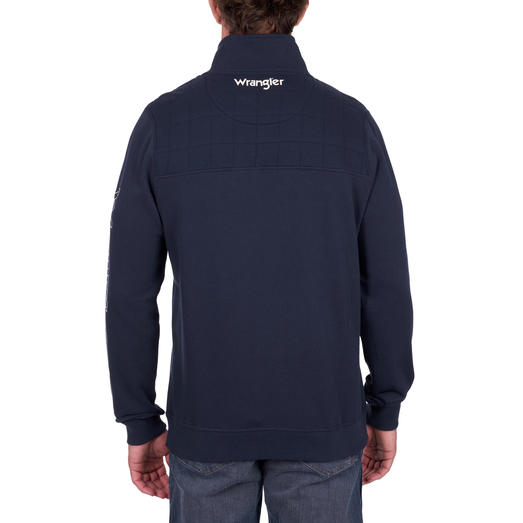Wrangler® Mens Dale 1/4 Zip Pullover