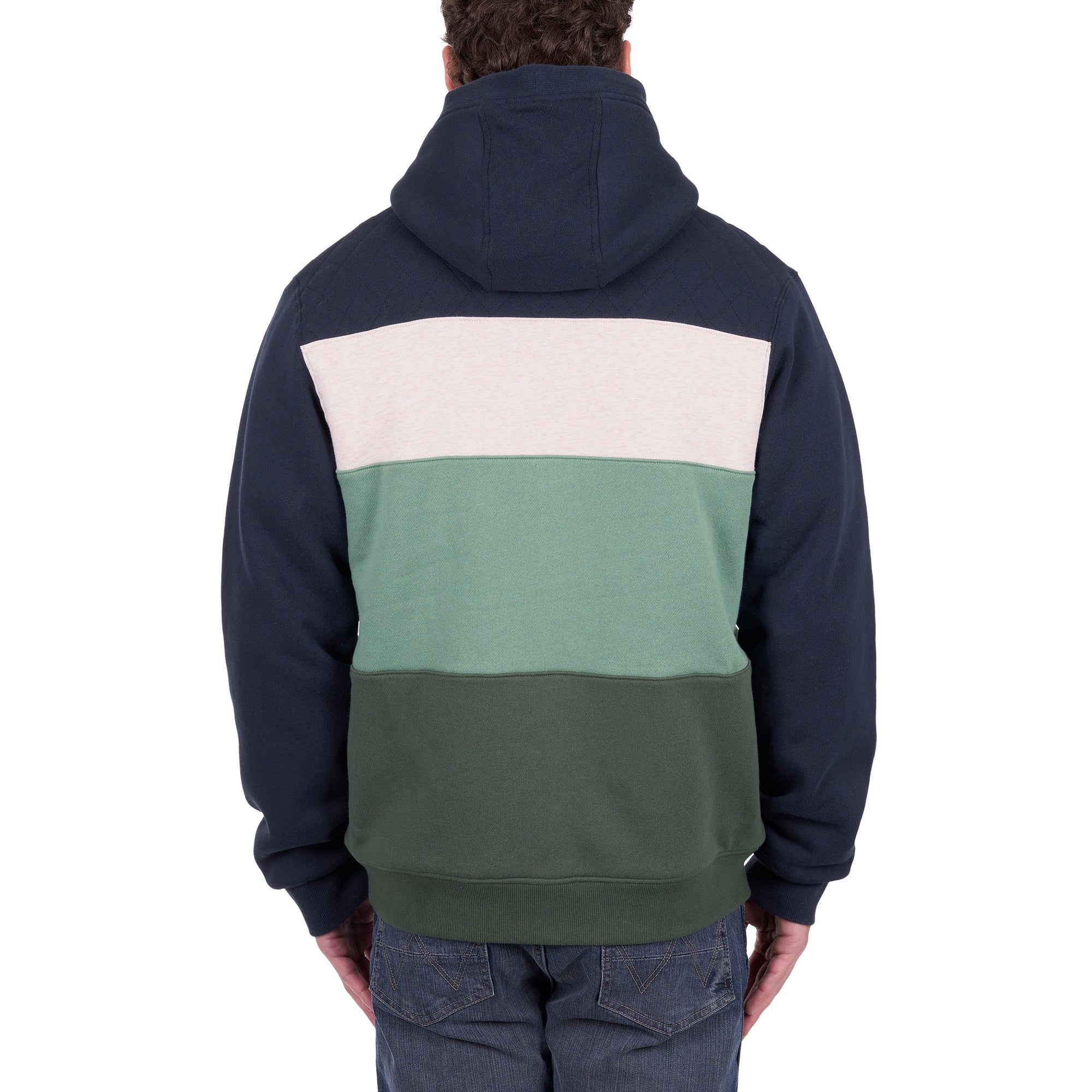 Wrangler® Mens Dwayne Zip Hoodie