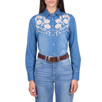 Wrangler® Womens Louise Long Sleeve Shirt