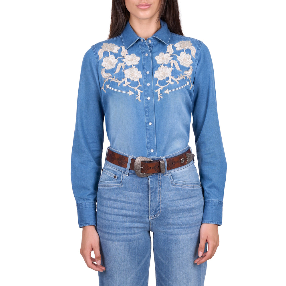 Wrangler® Womens Louise Long Sleeve Shirt