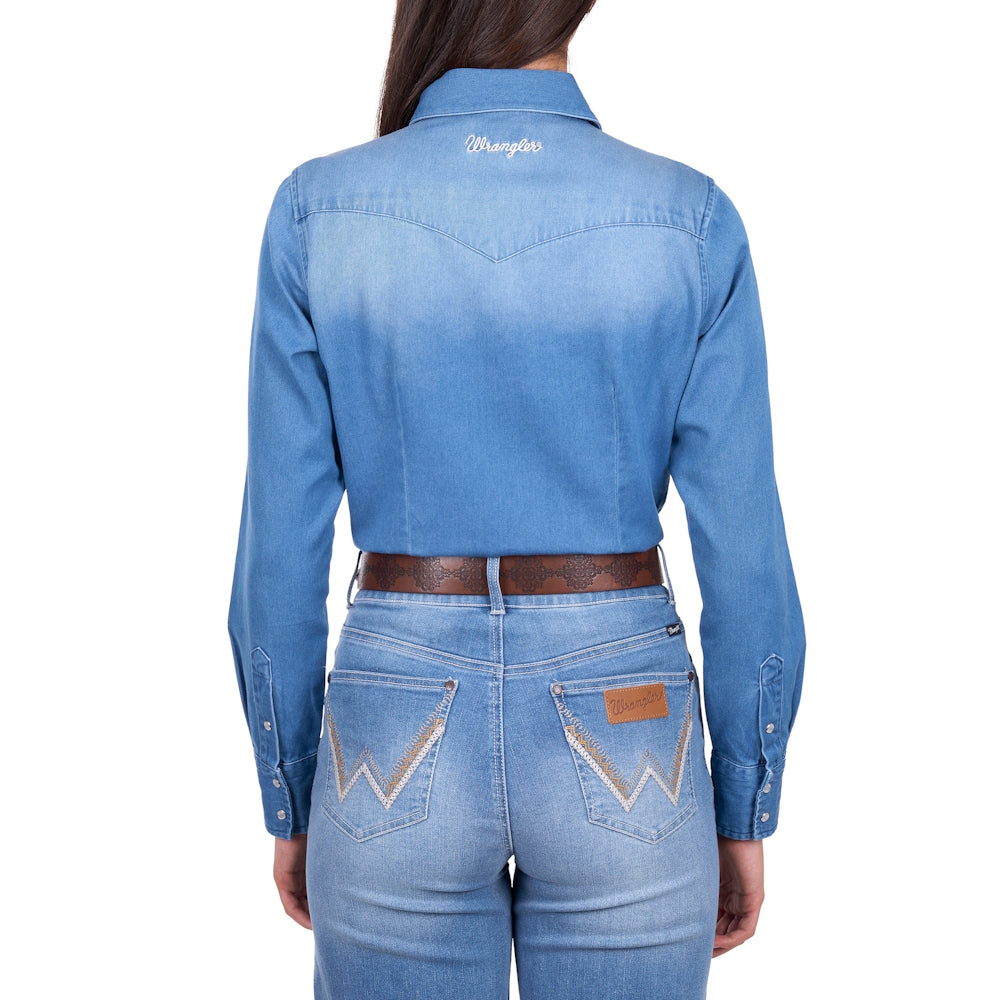 Wrangler® Womens Louise Long Sleeve Shirt