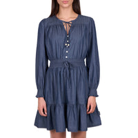 Wrangler® Womens Melissa Long Sleeve Dress