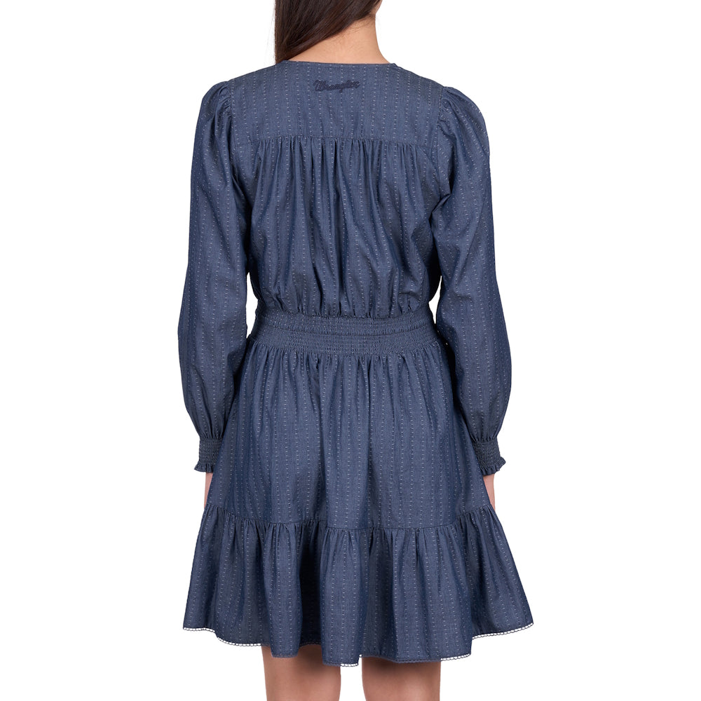 Wrangler® Womens Melissa Long Sleeve Dress