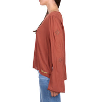 Wrangler® Womens Roxana Long Sleeve Blouse