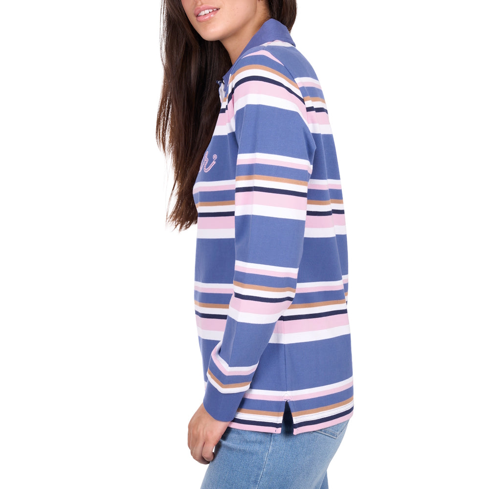 Wrangler® Womens Easton Stripe Rugby